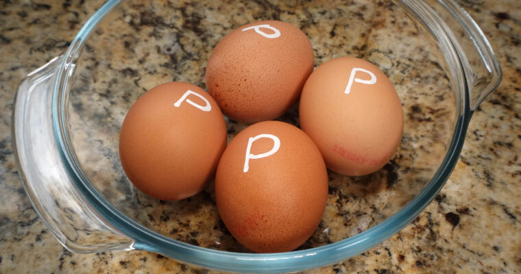 Pasteurizing eggs at home